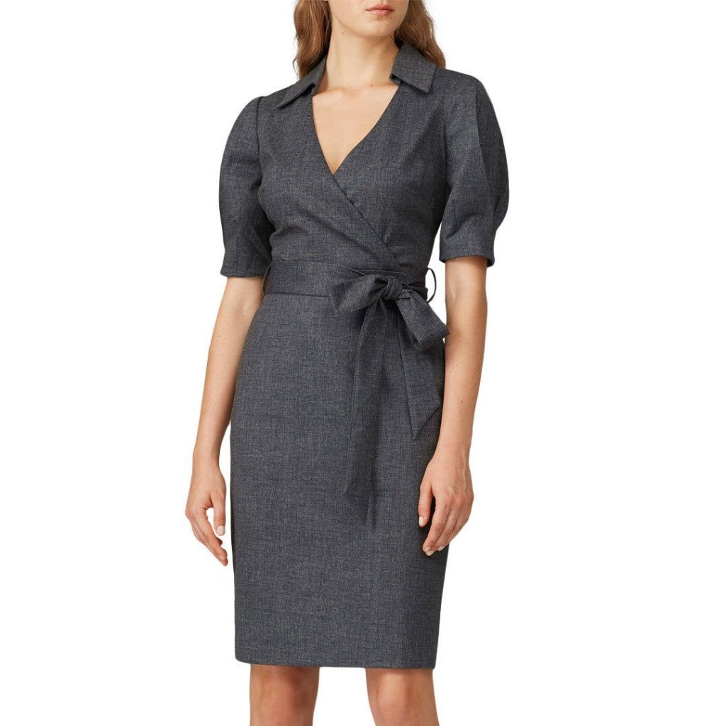 Charcoal Suiting Dress